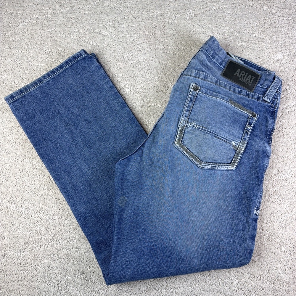 Men's Ariat Size 34x30 M2 Boot Relaxed Fit Jeans Western